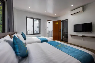 山景家庭房 — Cat Ba Green Pearl Hotel